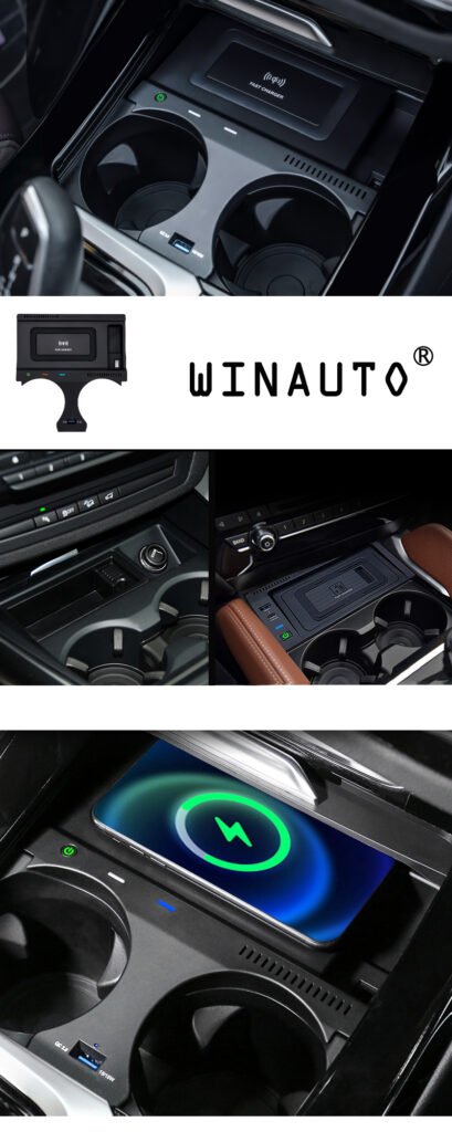 Wireless Charging For BMW new 3 Series 2020-2021 Fast Wireless Charging phone holder for car